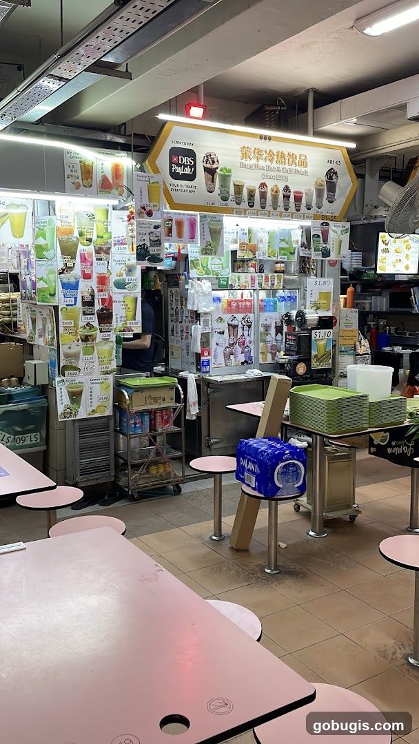 Drink Stall with Seating Area