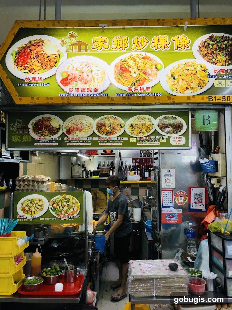 Food Stall with Menu Displays