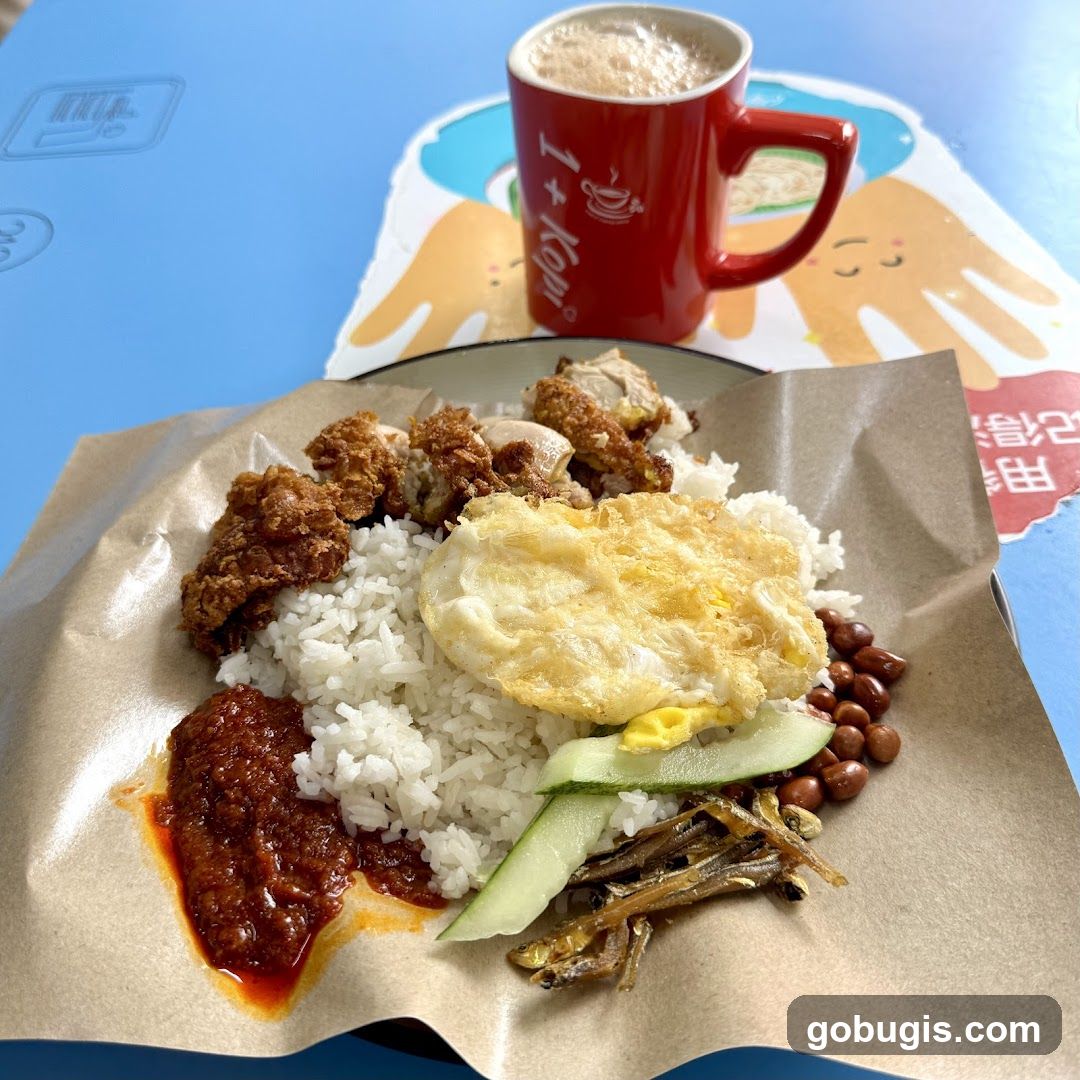 Nasi Lemak and Kopi