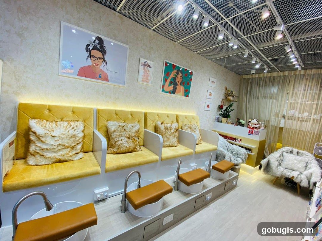 Nail Salon Interior