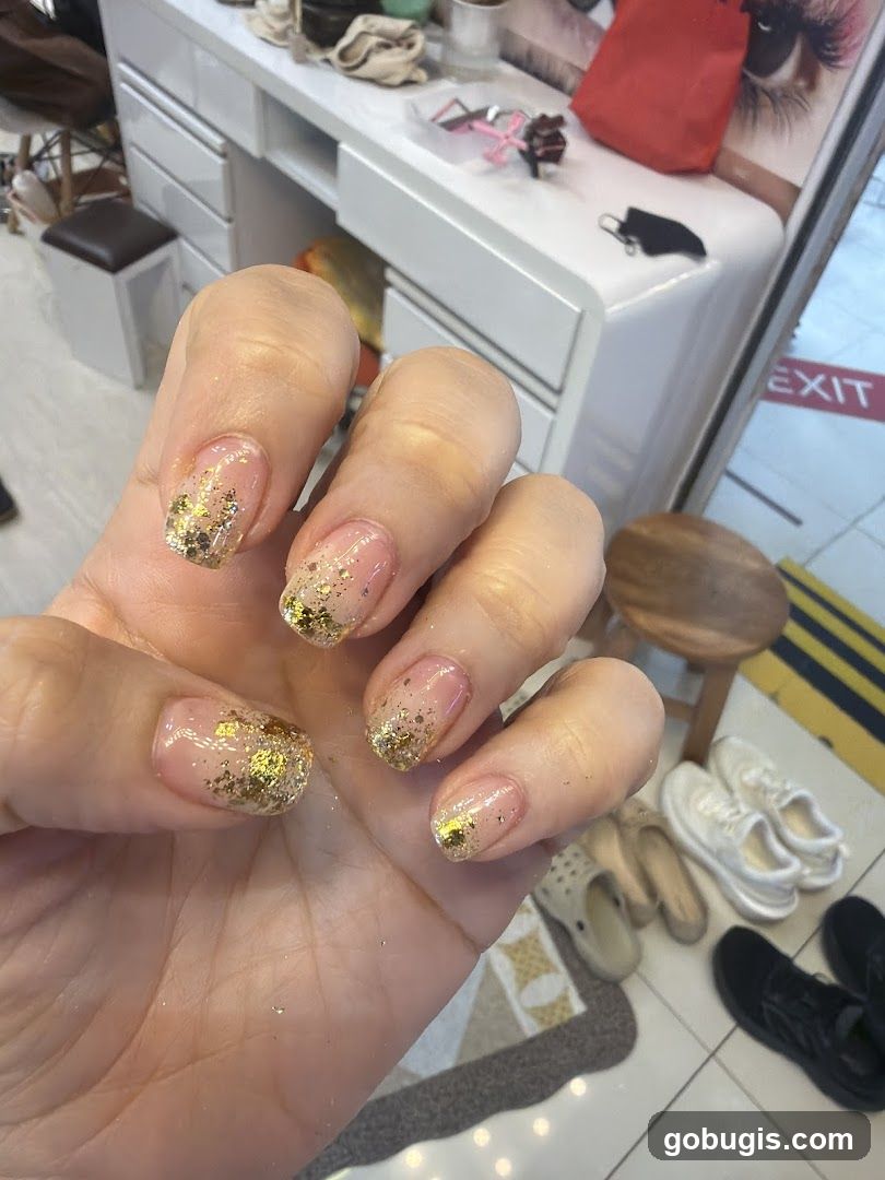 Sparkling Nails