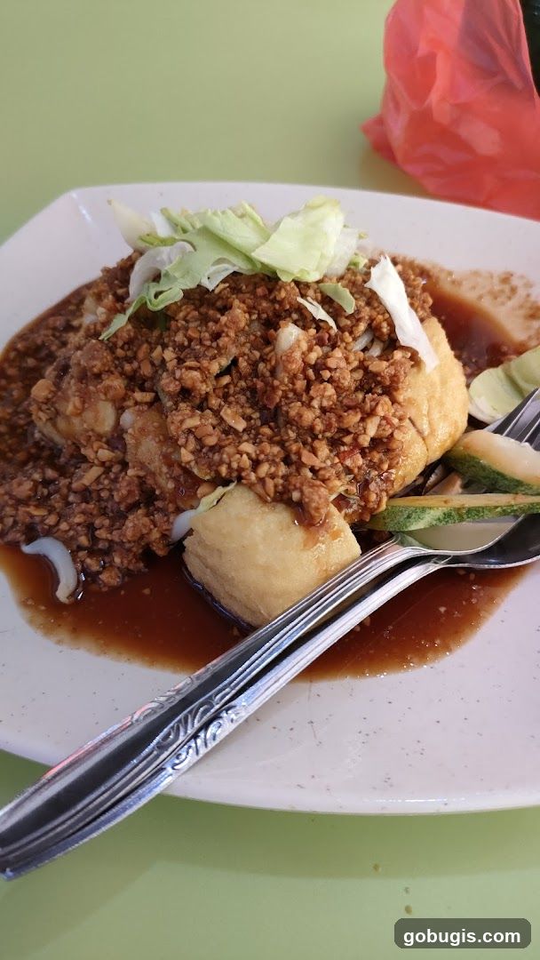 Tofu with Toppings