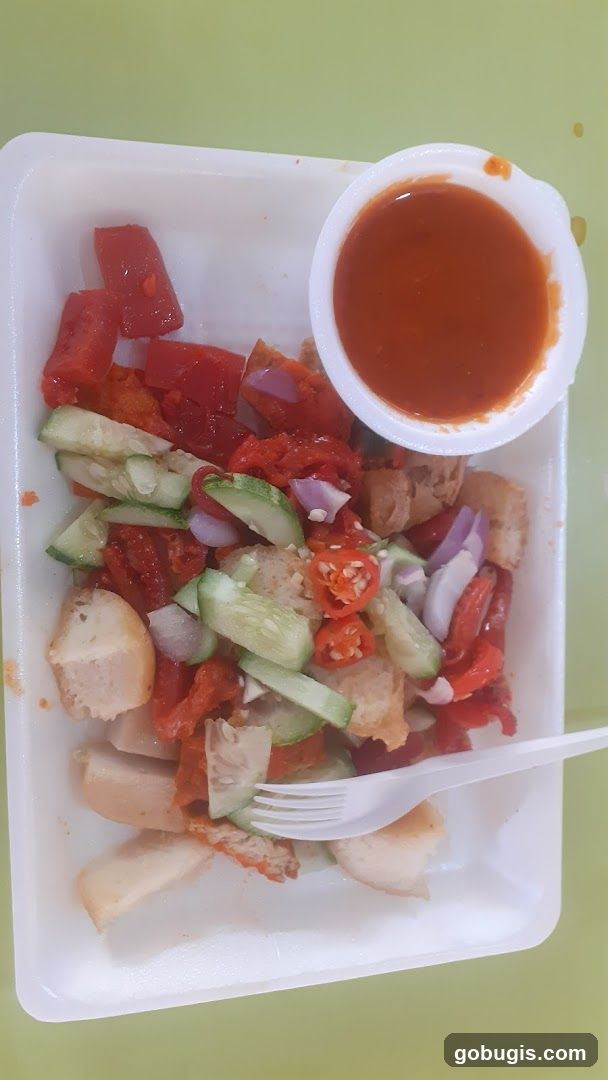 Food dish with sauce