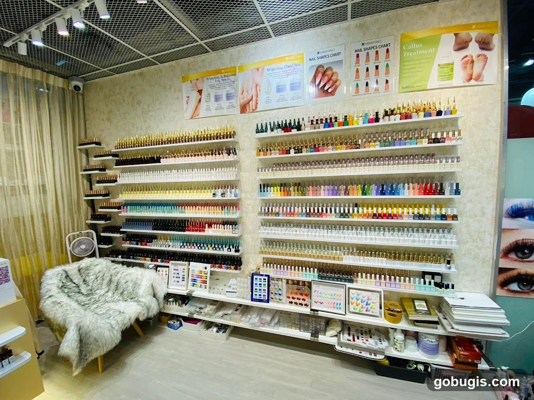 Nail Salon Display