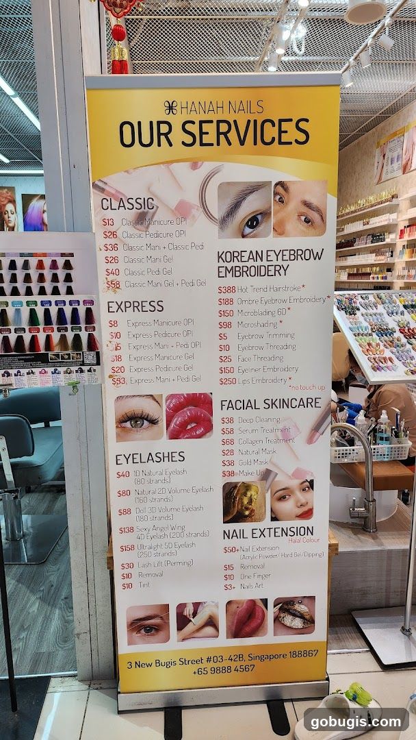 Hanah Nails Our Services