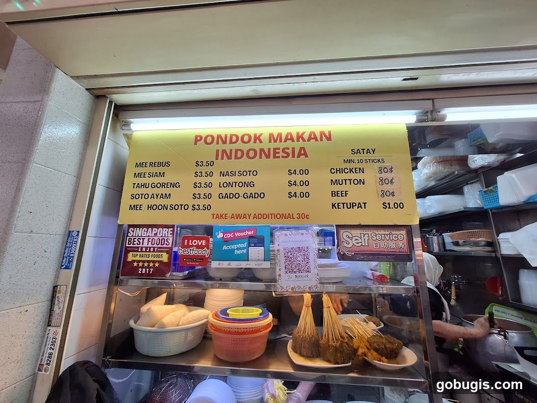 Pondok Makan Indonesia Menu