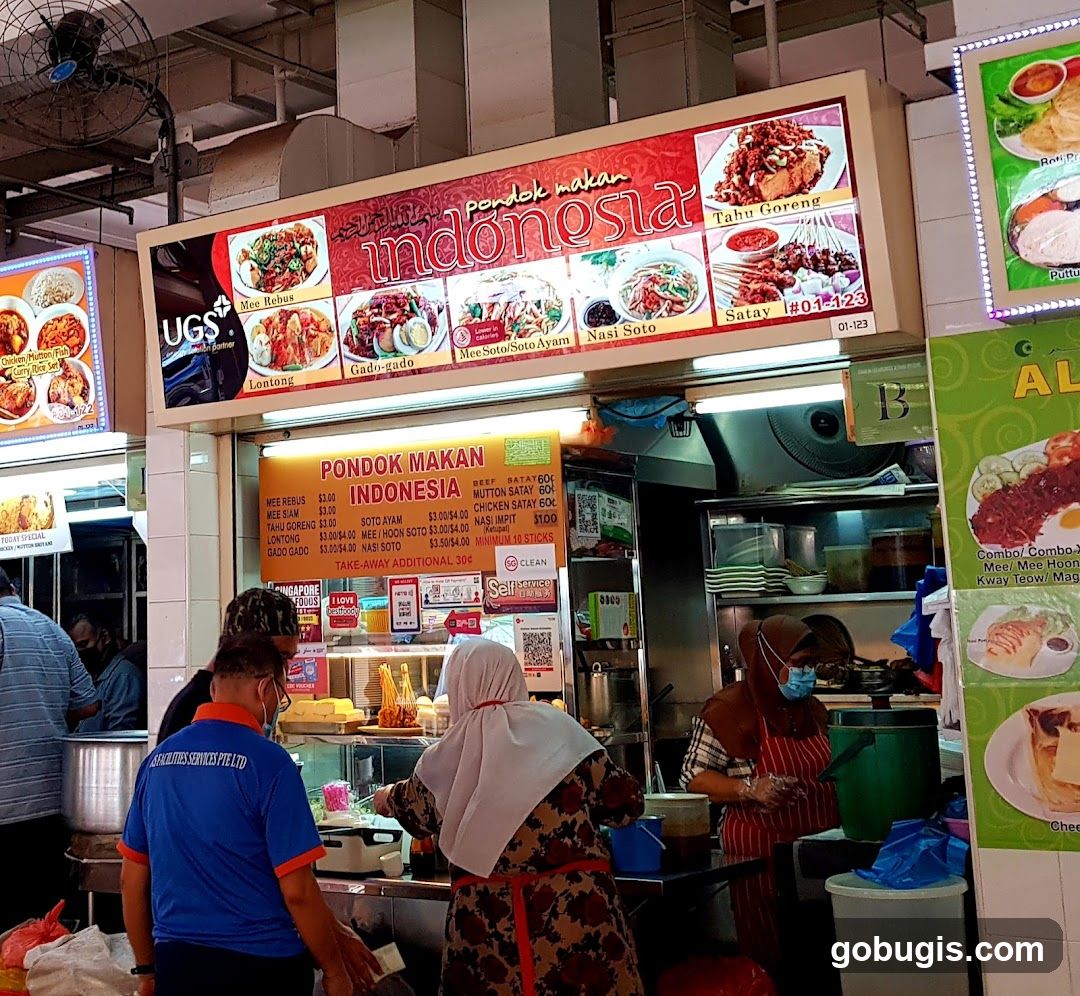Indonesian Food Stall