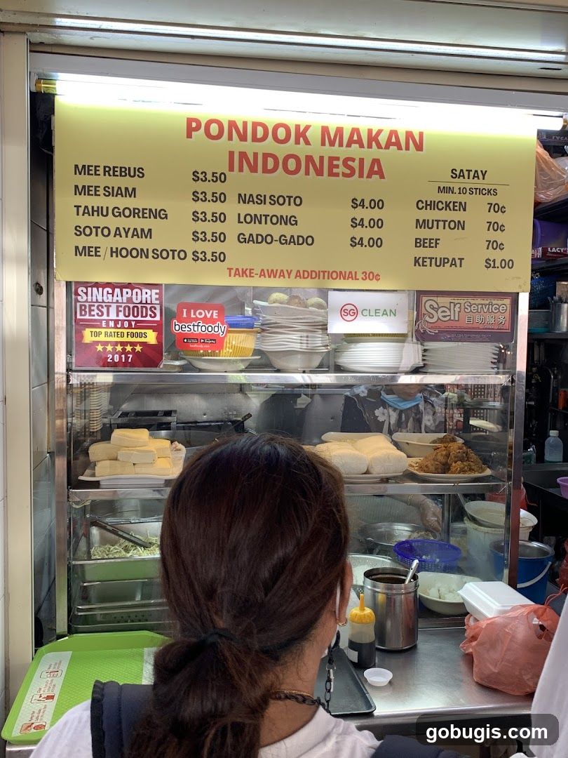 Pondok Makan Indonesia Menu