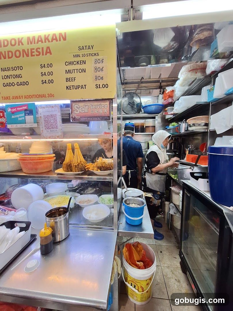 Indonesian Food Menu