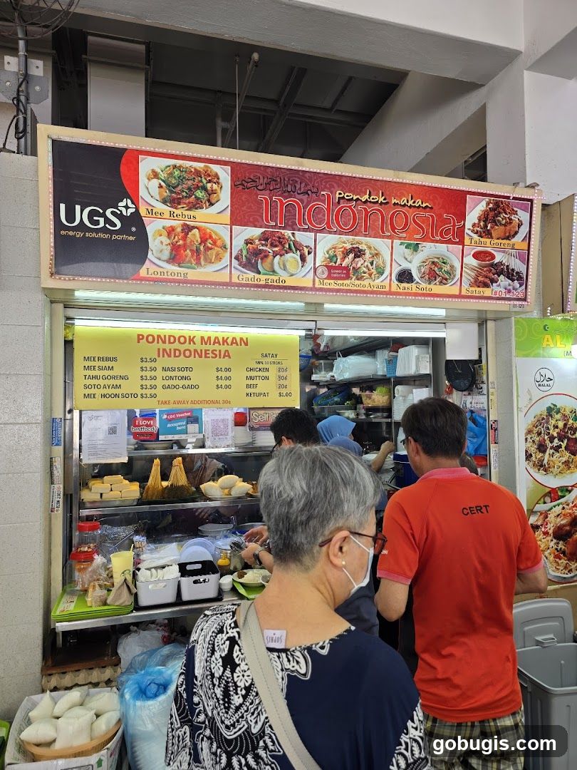 Indonesian Food Stall