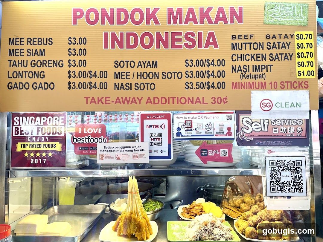 Pondok Makan Indonesia Menu