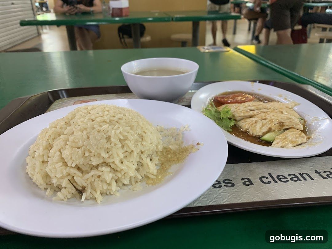 Hainanese Chicken Rice