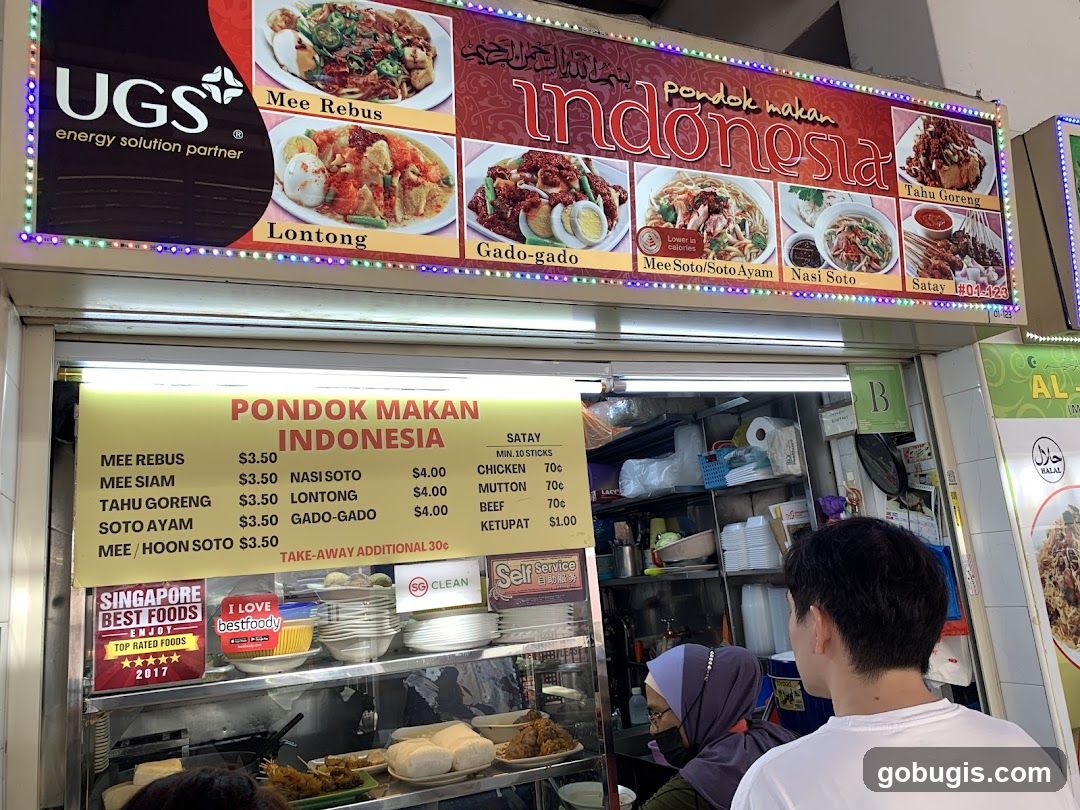 Pondok Makan Indonesia Menu