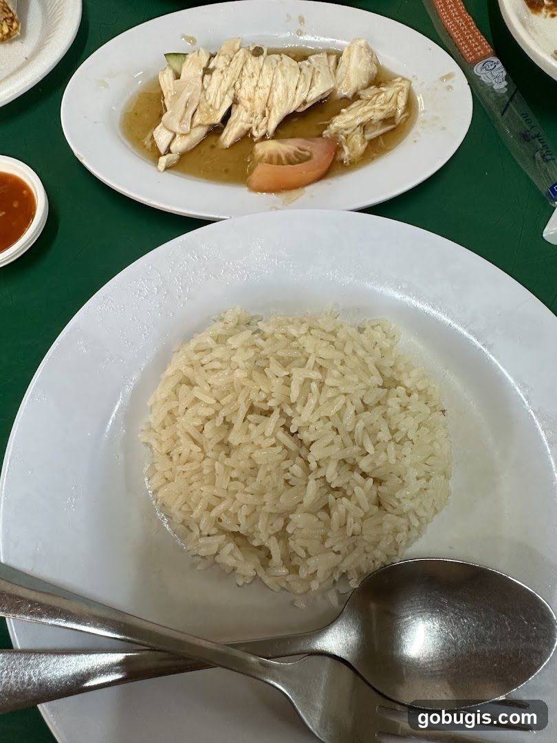 Hainanese Chicken Rice