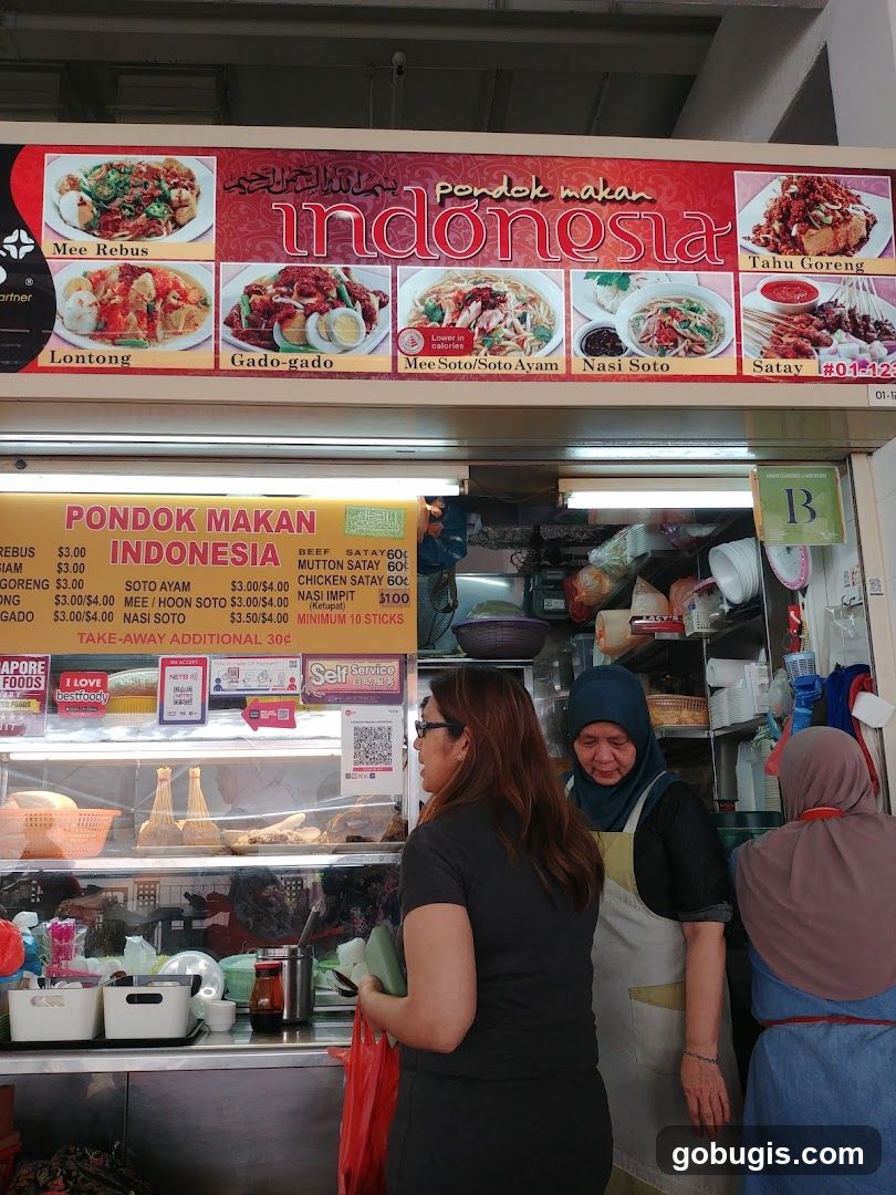 Indonesian Food Stall
