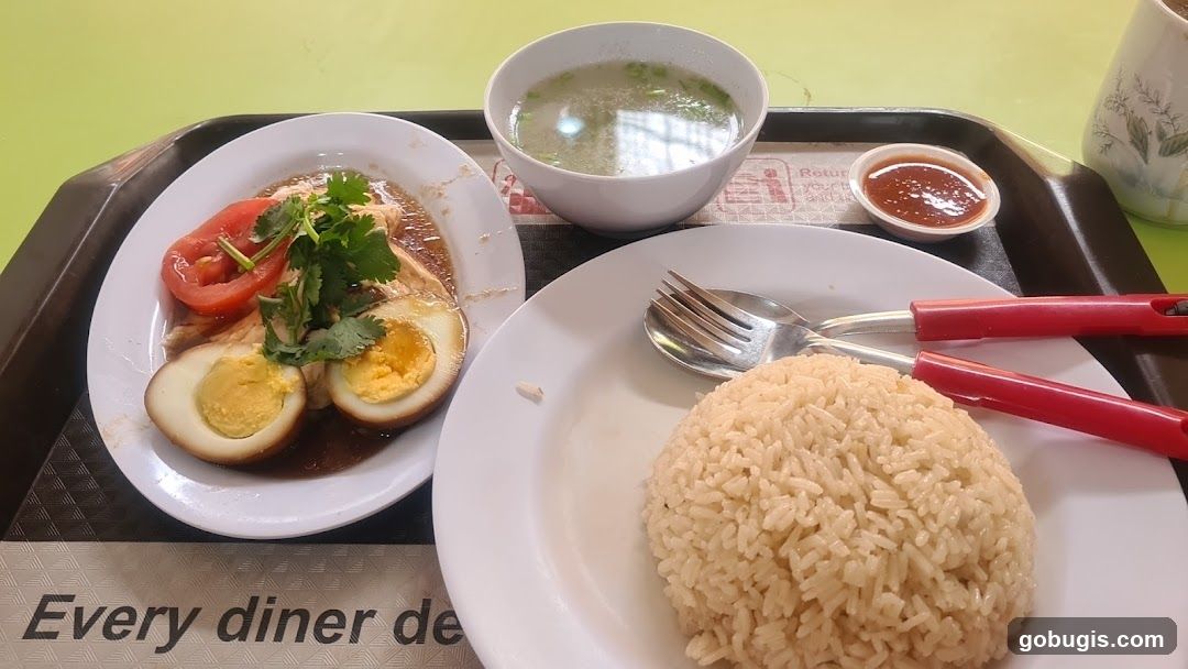 Hainanese Chicken Rice