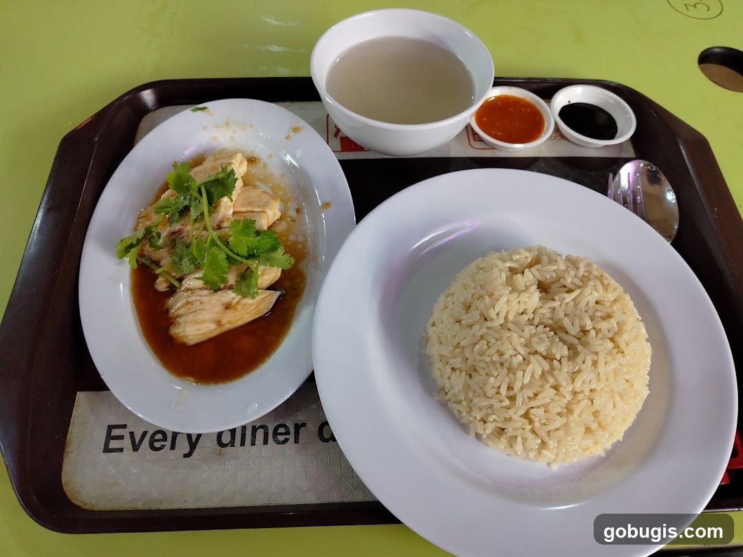 Hainanese Chicken Rice