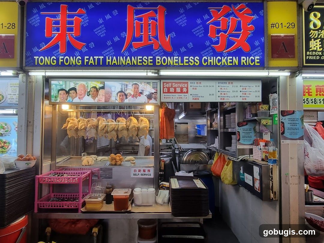 Tong Fong Fatt Hainanese Boneless Chicken Rice