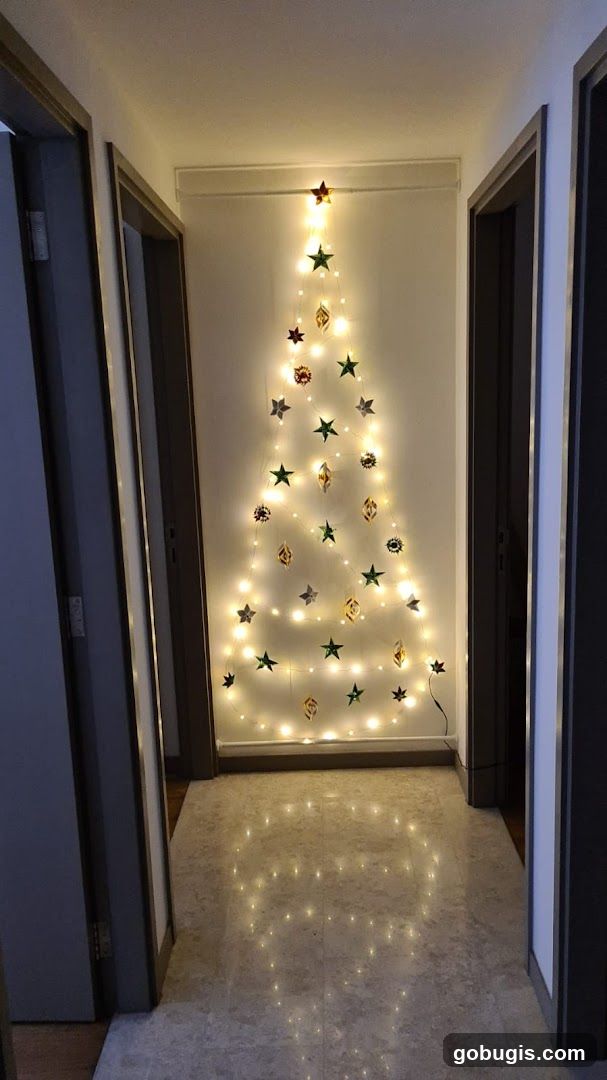 Wall Christmas Tree Decoration