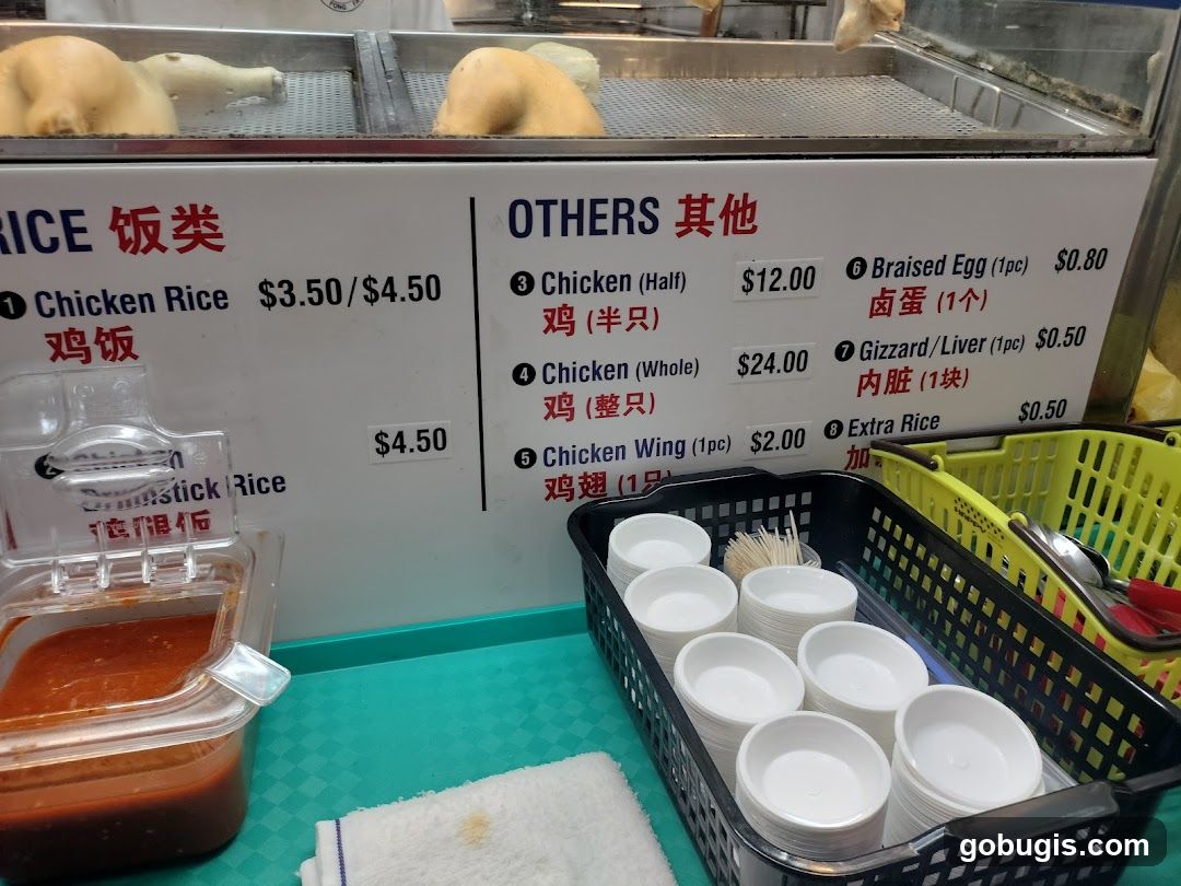 Rice and Others Menu