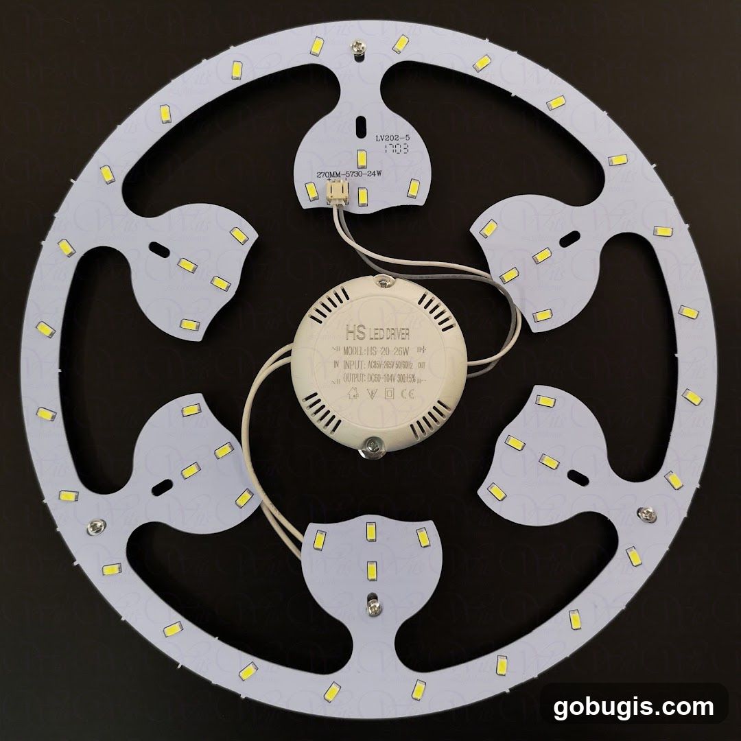 LED Light Fixture Component