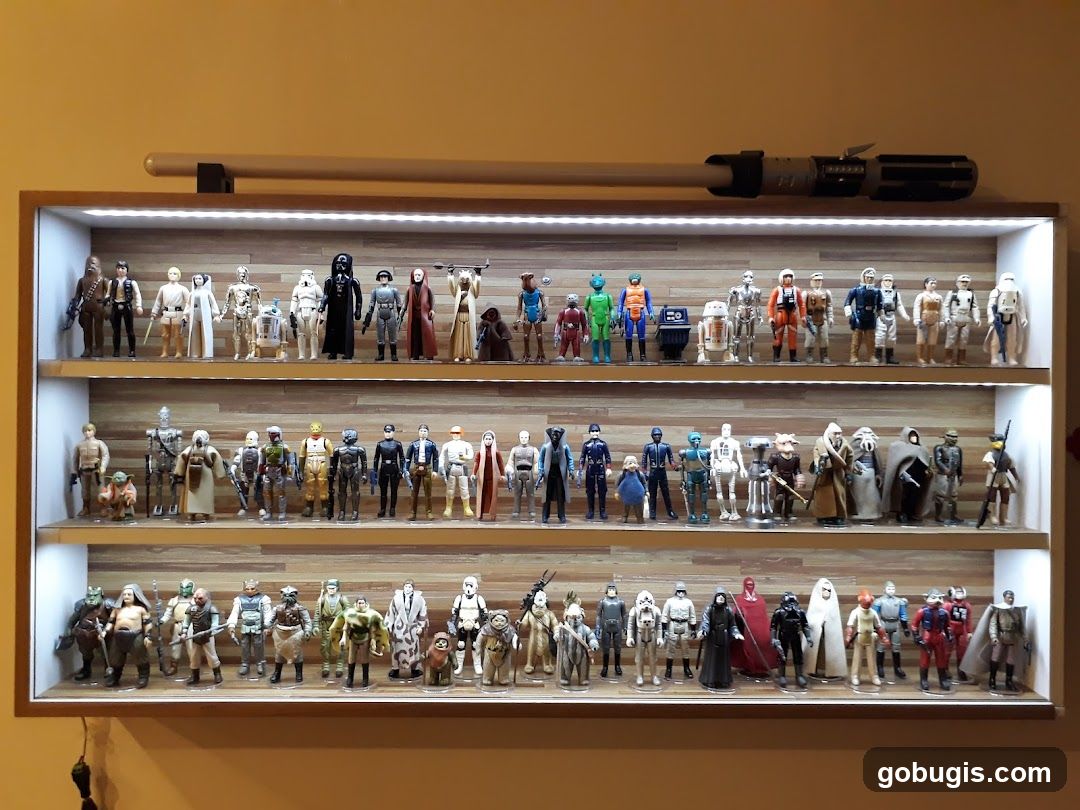 Star Wars Action Figures Display