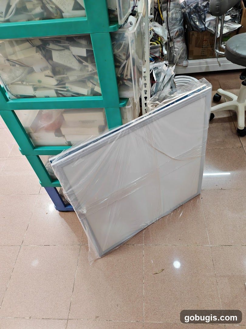 Storage Drawers and Light Panel