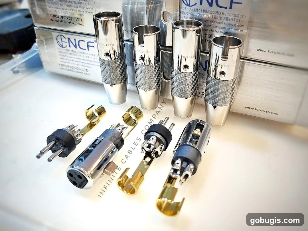 Furutech audio connectors