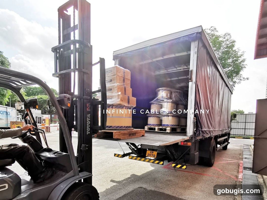 Loading Truck with Cables