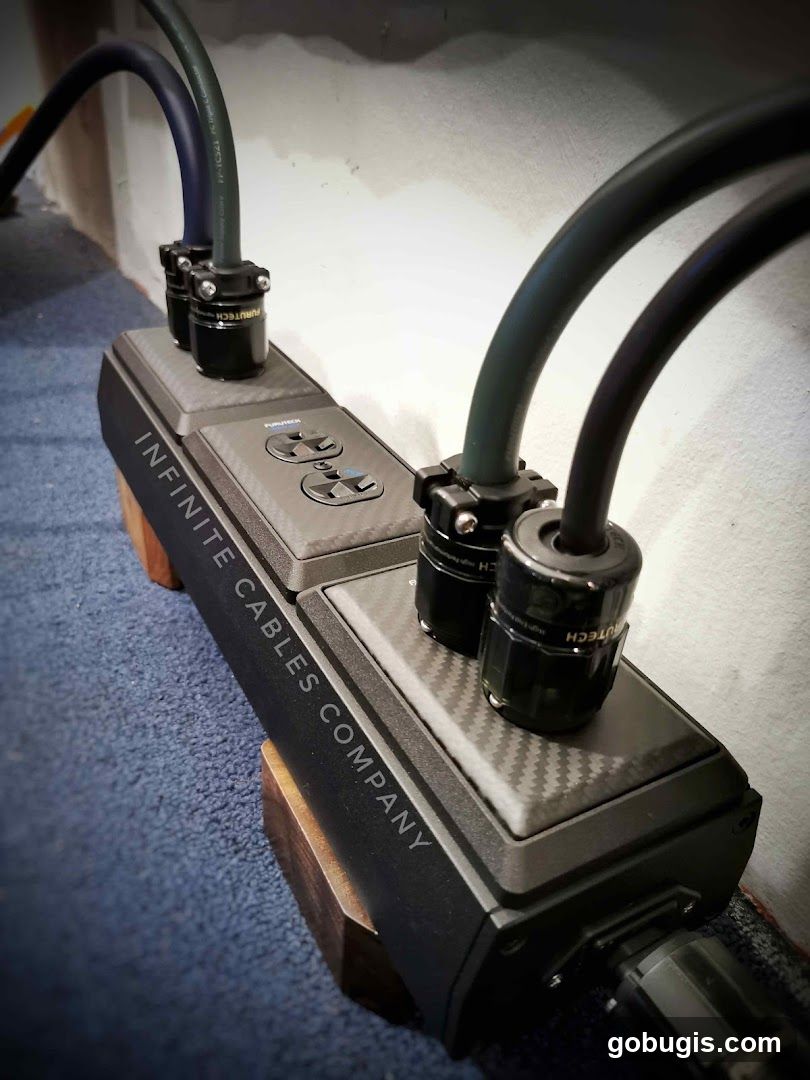 Power Strip with Cables