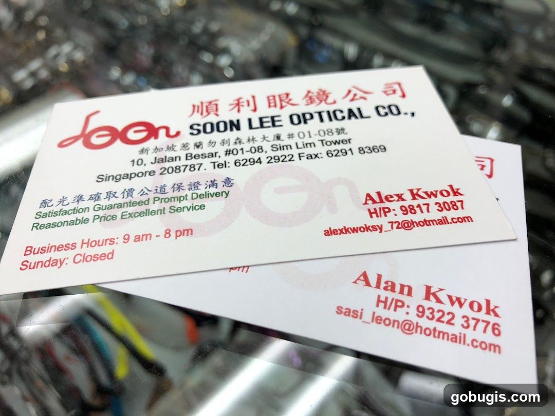 Soon Lee Eyecare Pte Ltd