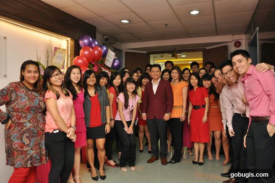 Group Photo of People in an Office