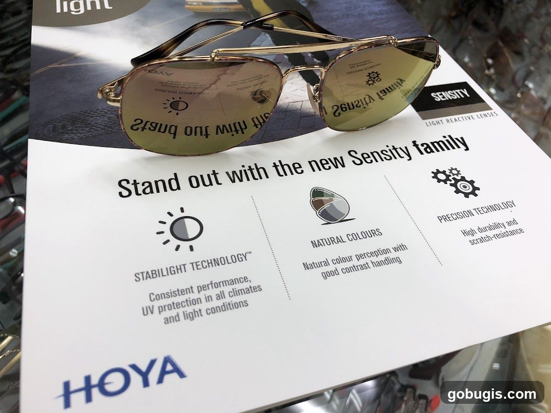 HOYA Sensity Family Advertisement