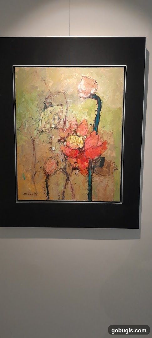 Abstract Floral Painting