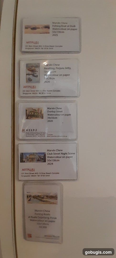 Art Exhibition Labels