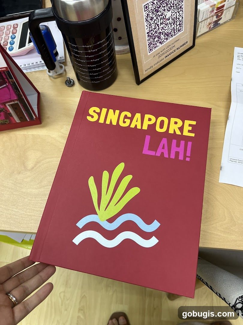 Book with Singapore Lah! title