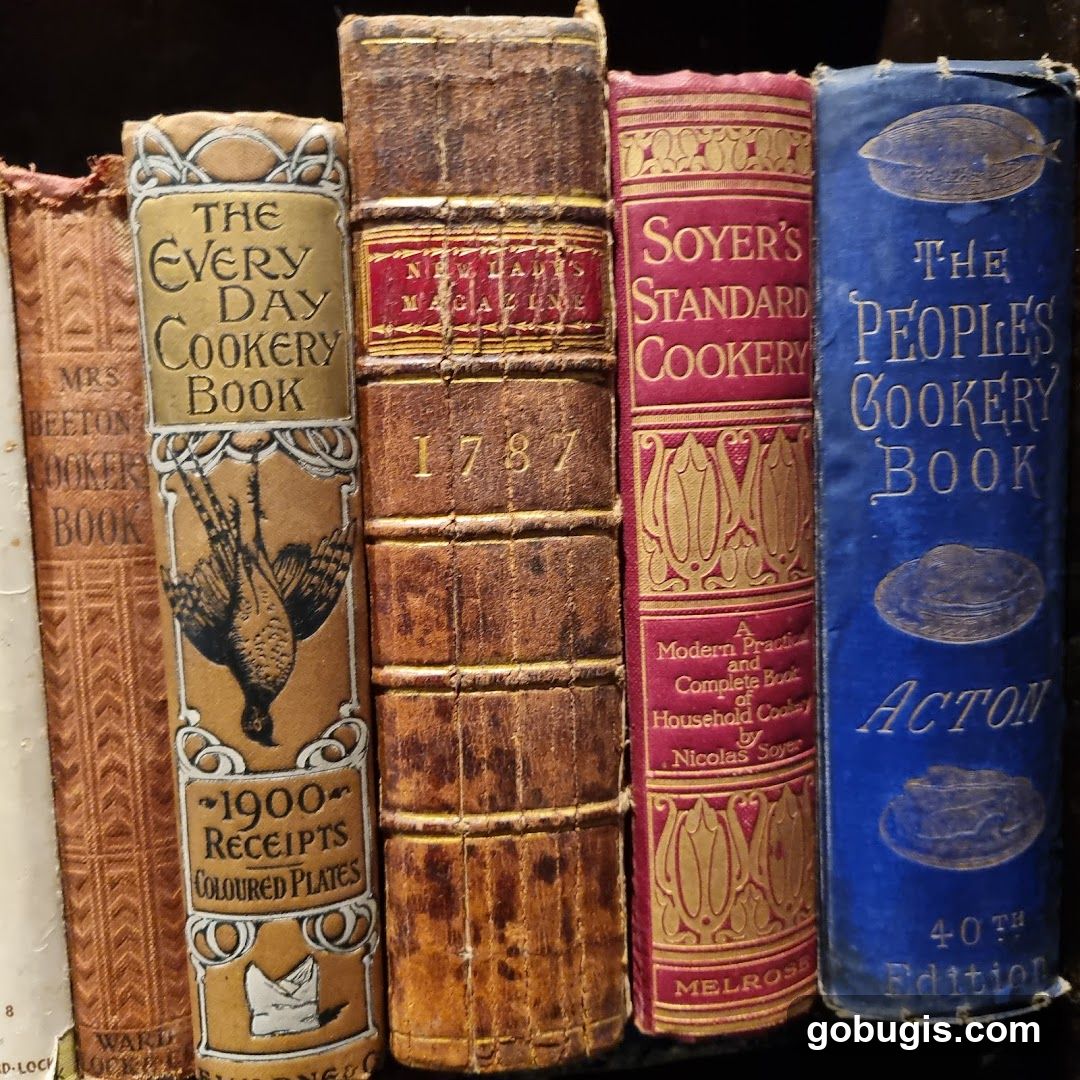 Collection of Vintage Cookbooks