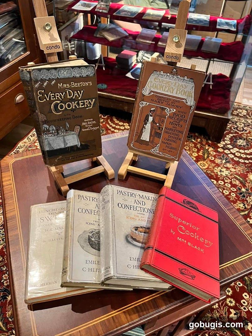 Collection of Vintage Cookbooks