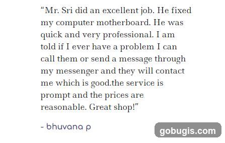 Customer Review