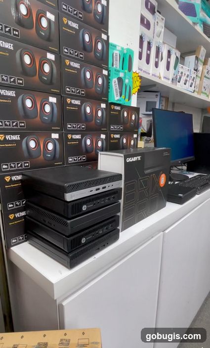 Computer Store Display