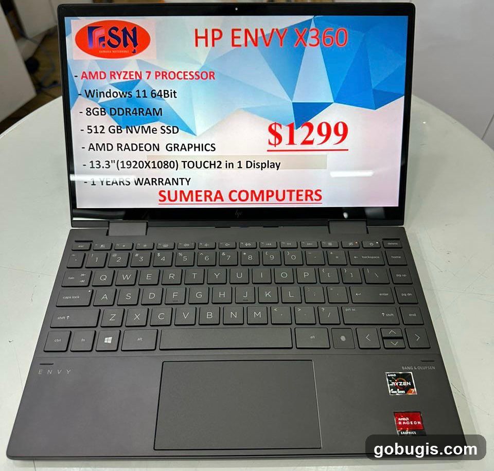 HP Envy x360 Laptop Advertisement