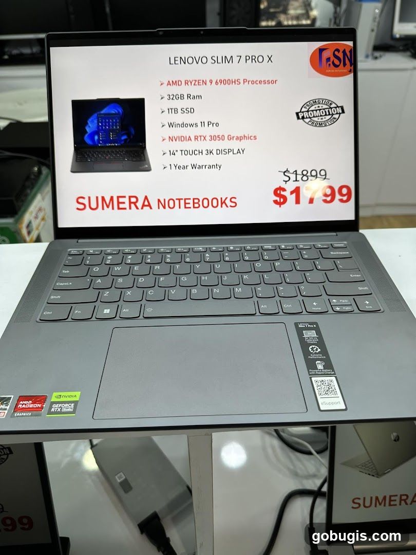 Lenovo Slim 7 Pro X Laptop
