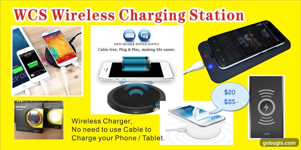 WCS Wireless Charging Station