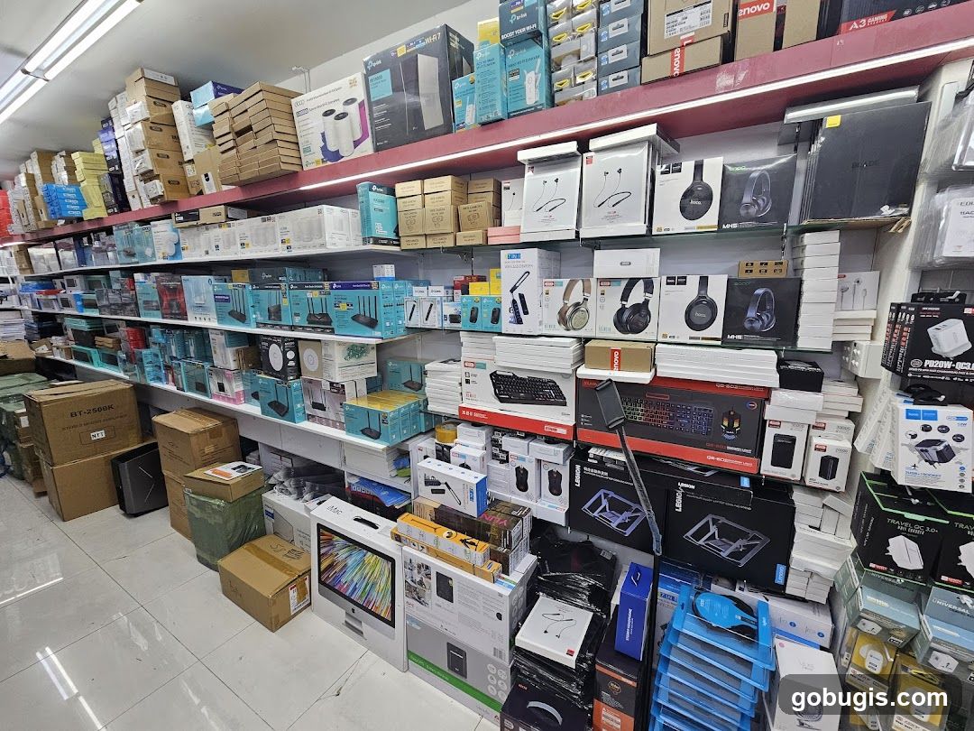 Electronics Store Interior