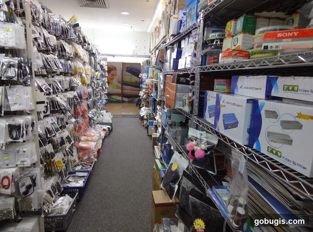 Electronics Store Aisle