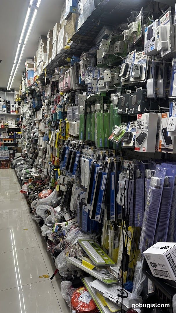 Electronics Store Aisle
