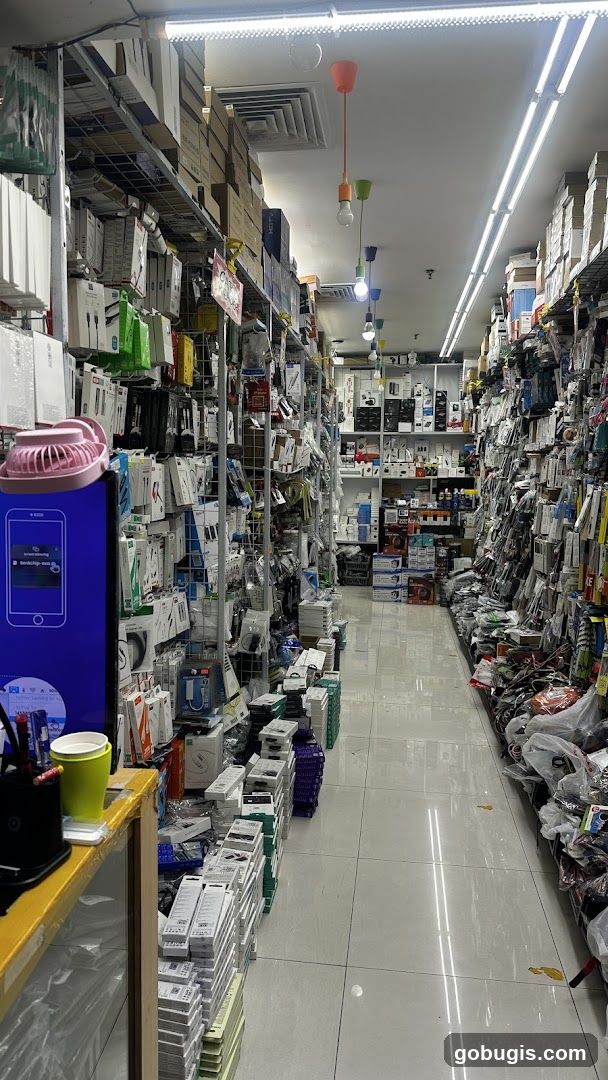 Electronics Store Aisle