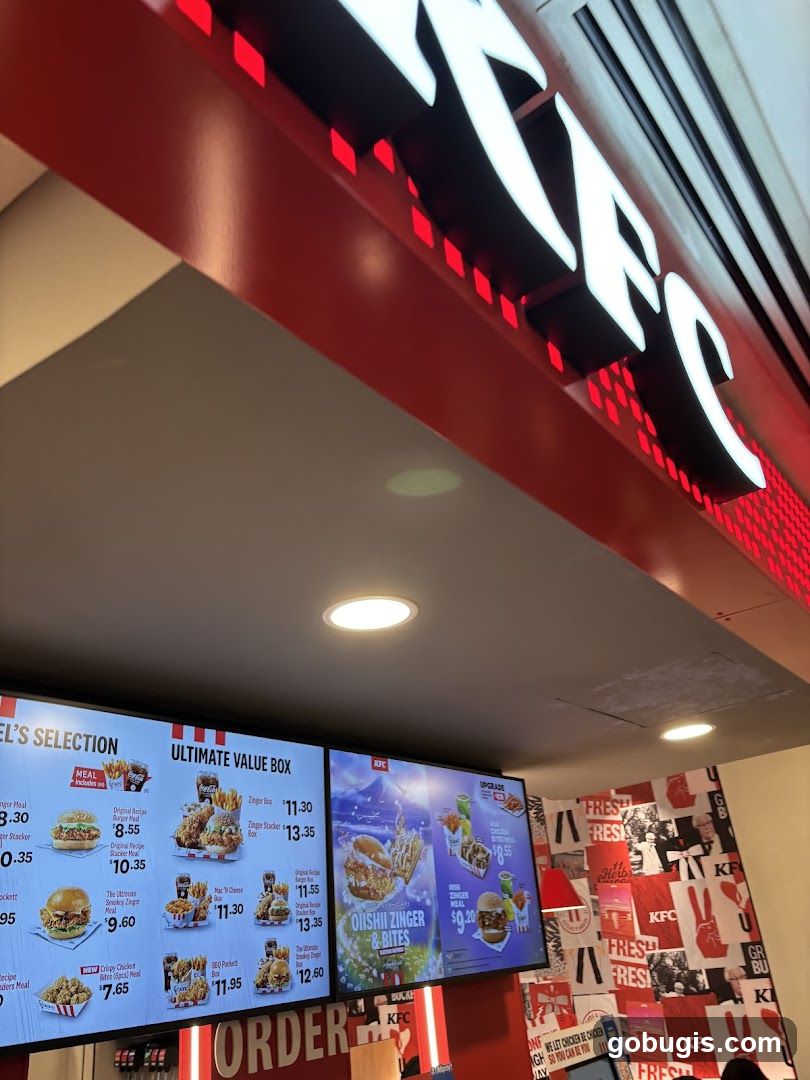 KFC Menu Boards