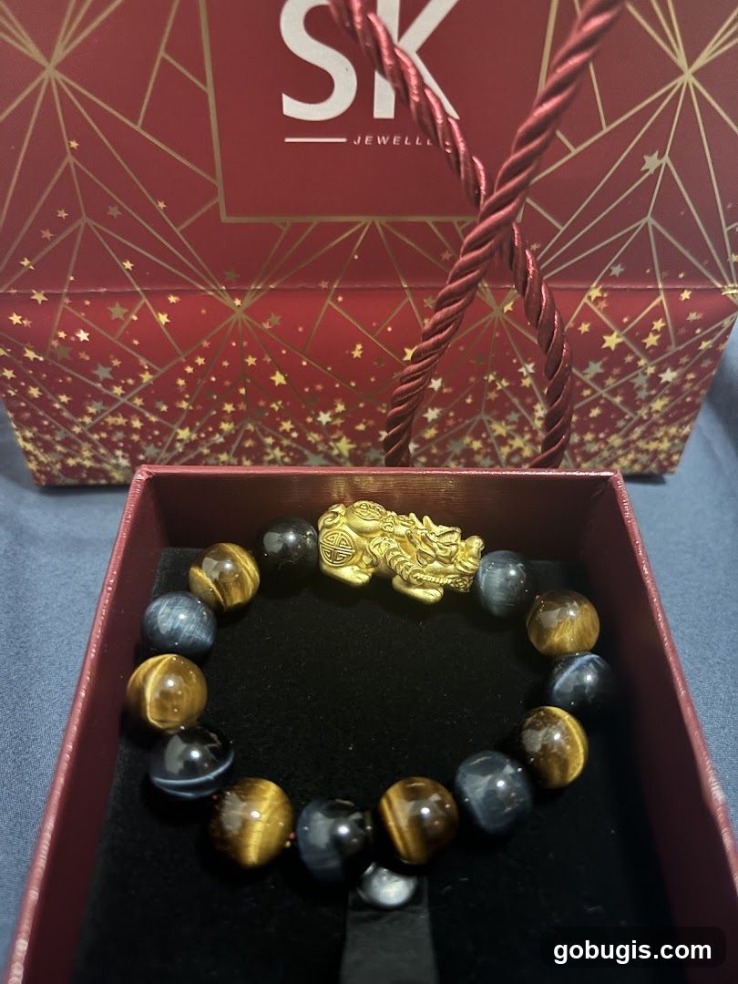 Bracelet with Gold Charm