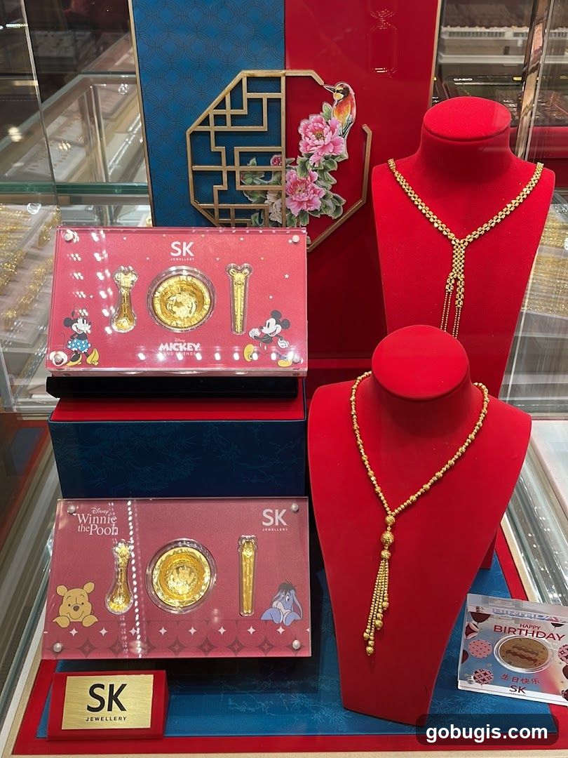 Jewelry Display with Disney Characters